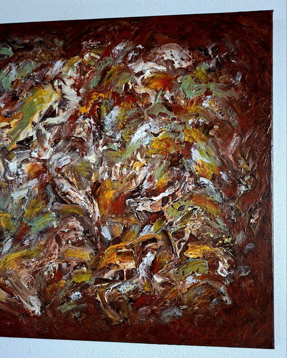 Manou Claire - Colours of Autumn, Paintings & Drawings, Wood, Canvas, Brown (photo 6 of 8)