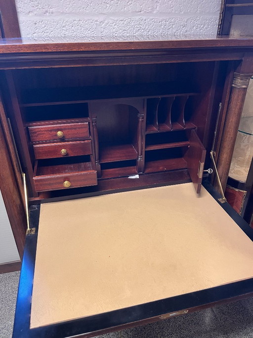 Magnifique secrétaire de style Empire – Meuble d'époque de haute qualité en parfait état !