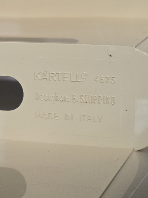 Vintage Kartell 4675 Lectuurbak – Giotto Stoppino (6-vaks) – Topstaat! – tijdschriftenrek, Plastic (photo 2 of 12)