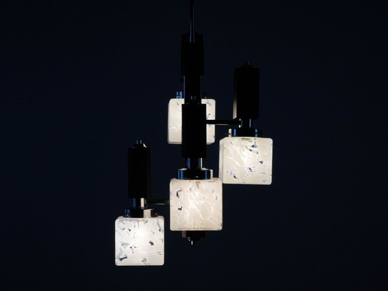 Image 1 of Hanglamp, Italiaans design, jaren 70, vervaardigd in Italië