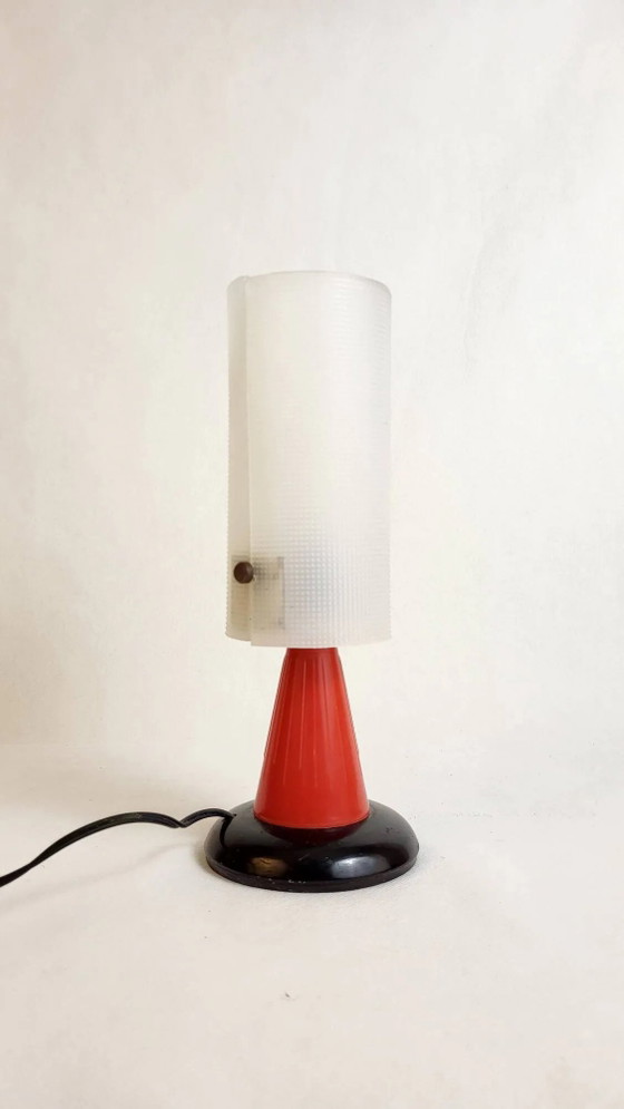 Lampada Rockabilly anni '50-'60 (*2) – Lampade da tavolo, Metal, Plastic, Vintage (photo 3 of 12)