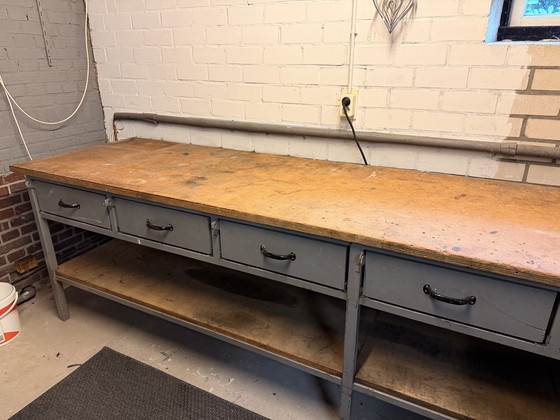 Image 1 of Vintage Werkbank
