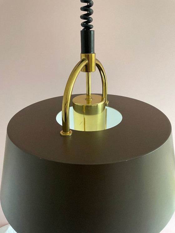 Image 1 of Lampada a sospensione vintage Hercules di Jo Hammerborg di Jo Hammerborg per Fog e Mørup, 1960