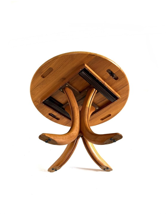 Image 1 of Vintage Danish extendable dining table, Arebbo Møbler '70