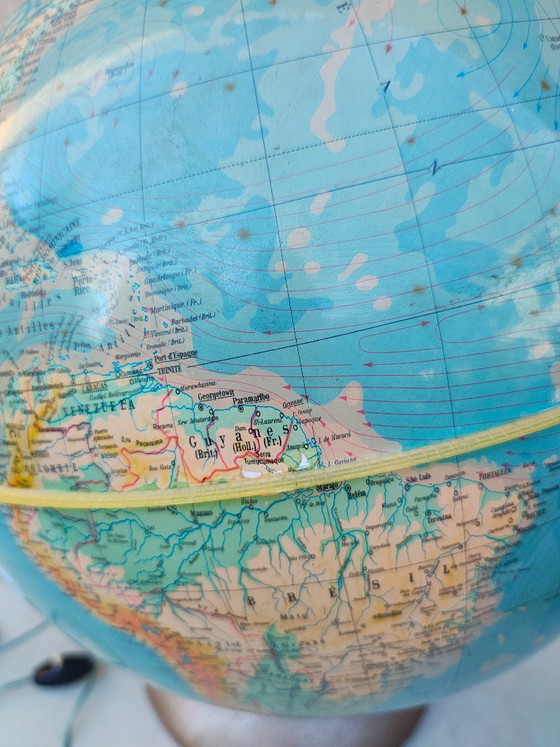 Image 1 of Globo terráqueo Illumina Proloisirs antiguo, Italia 1965