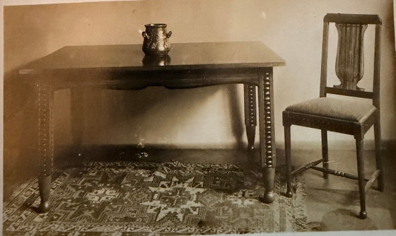 De Coene Frères – complete B.L.M. Zebrano dining room, Courtrai 1927 – De Coene Freres, Sideboard cabinet (photo 13 of 23)