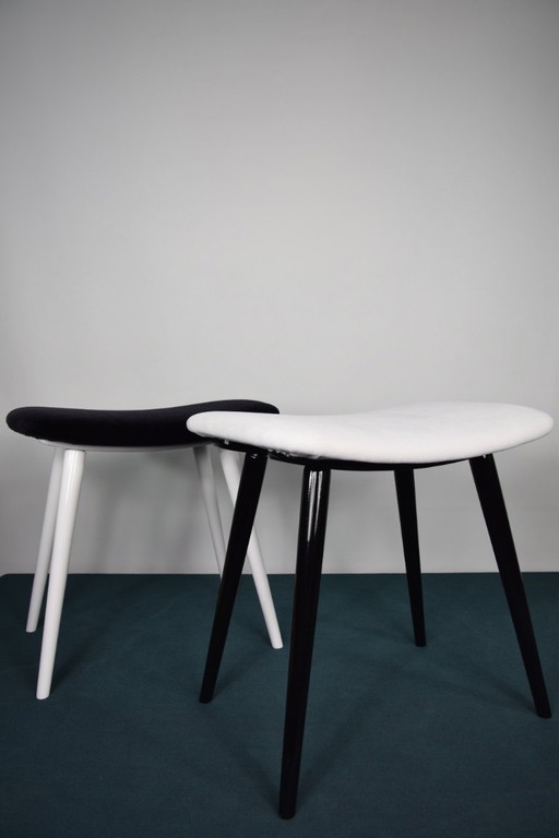 2x sgabelli di metà secolo