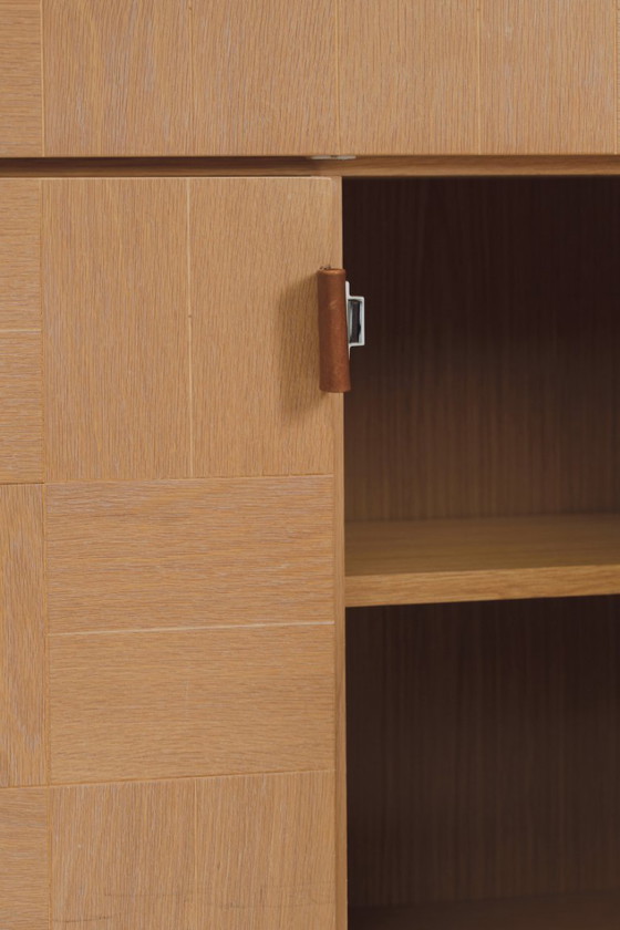 Image 1 of Lavagna grafica brutalista in rovere - Frans Defour