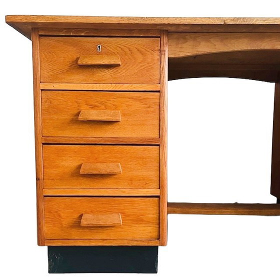 Image 1 of Vintage Amsterdamse school bureau Art deco 1930's