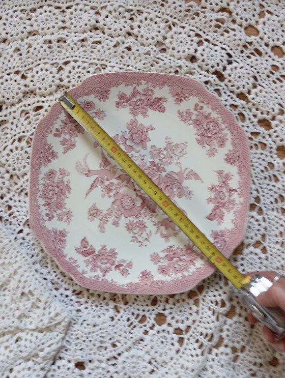 Image 1 of Bandeja para servir de loza inglesa Wedgwood Tunstall Rose