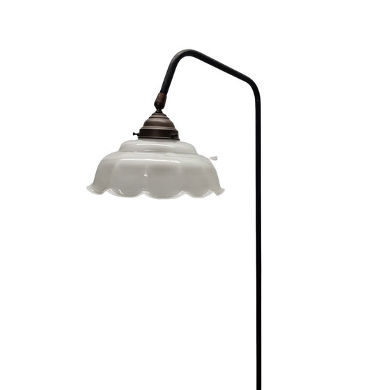 Image 1 of Vintage Leeslamp Met Tegeltafel