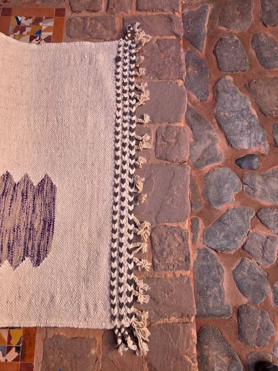 Image 1 of Kilim marocchino a trama piatta 150 x 100 cm