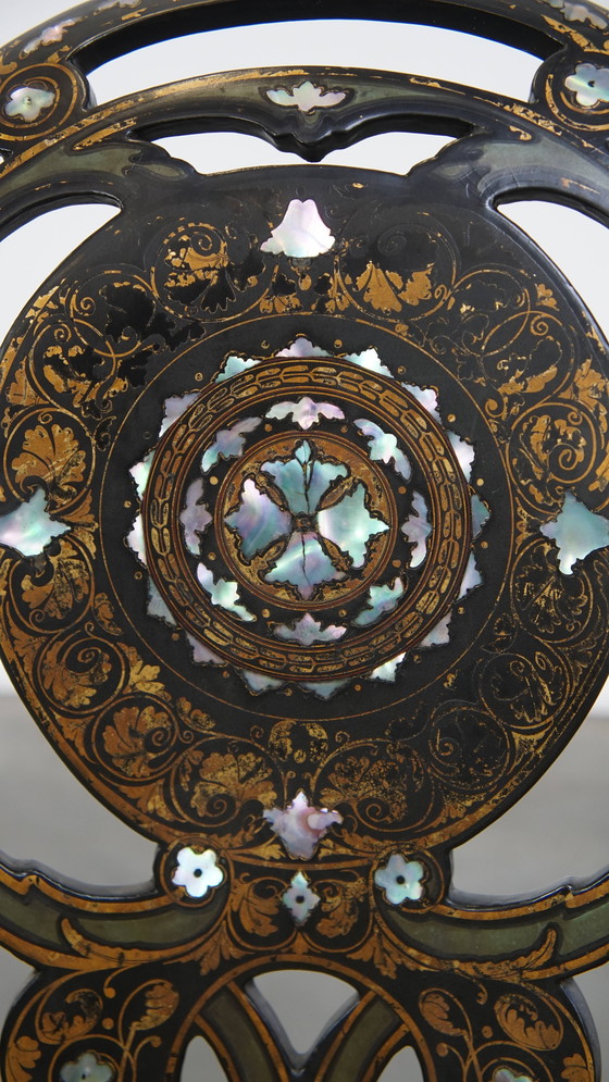 Image 1 of 2 x Mother of Pearl Chair