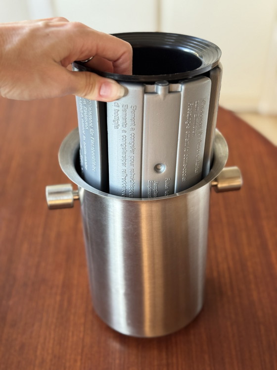 ZACK Wine Cooler Champagne Cooler Stainless Steel Chrome Look Minimalist Design – Table accessories, Plastic (photo 6 of 7)