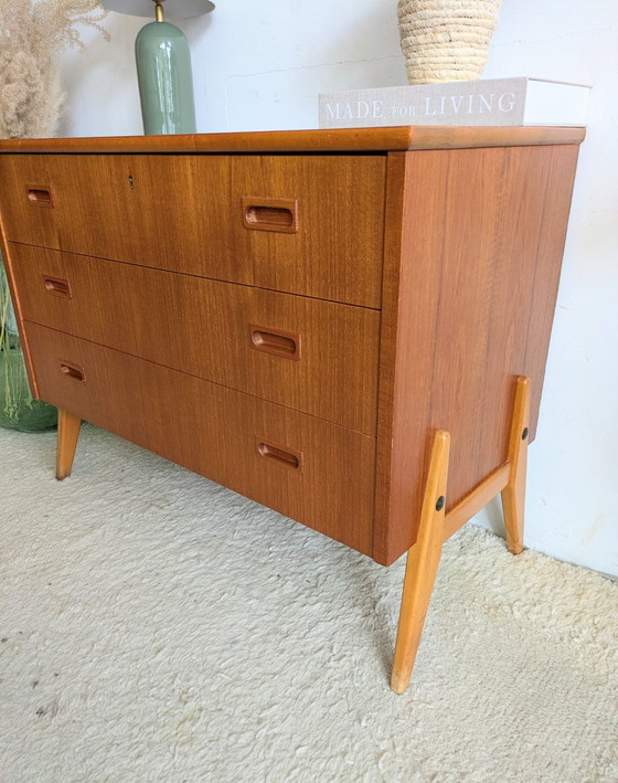 Image 1 of commode scandinave vintage