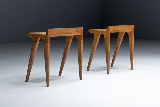 Image 1 of Porte-bagages conçus par Gio Ponti pour l'hôtel Parco, Italie, années 1950