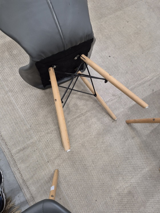 Vintage Scandinavian Chairs – almhult, Eetkamerstoelen, Metal, Wood (photo 5 of 9)