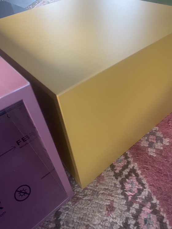 Image 1 of designer set salontafel bijzettafel  twv €1539 Fenix colore