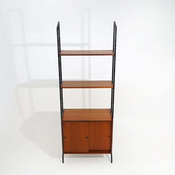 Modulares Bücherregal mit Metallstützen von Amma Torino, 1960er Jahre – Bücherregale (photo 4 of 14)