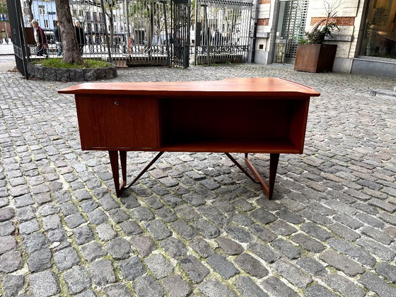 Image 1 of Bureau "Boomerang", di P.Løvig Nielsen, Danimarca, anni '50-'60
