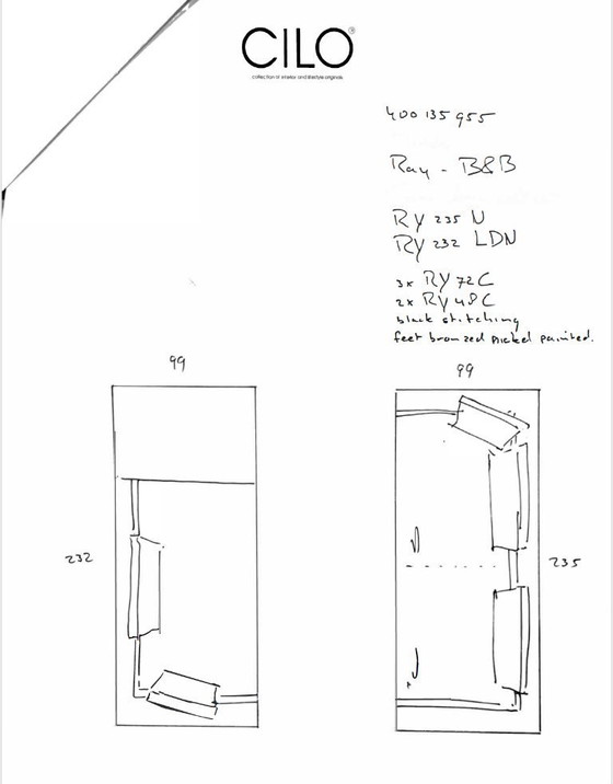 Image 1 of B&B Italia - Ray - corner sofa
