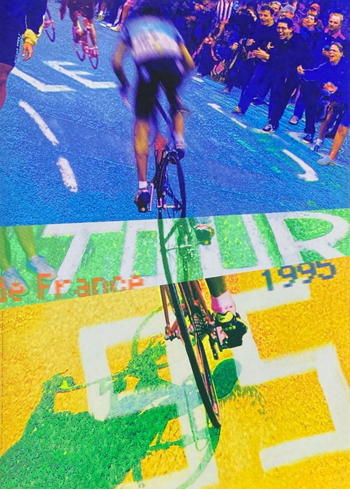 COLECTIVO - PUBLICIDAD Tour de Francia 1995 serigrafía 1995