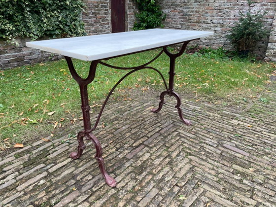 Image 1 of Table de jardin Table de bistrot Veriere Court Damoye Paris