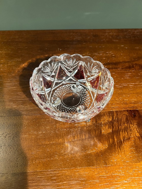 Juego de jarrones Solifleur rojo burdeos de Luminarc, fabricado en Francia en 1960, diseñado por J.G. (photo 10 of 10)