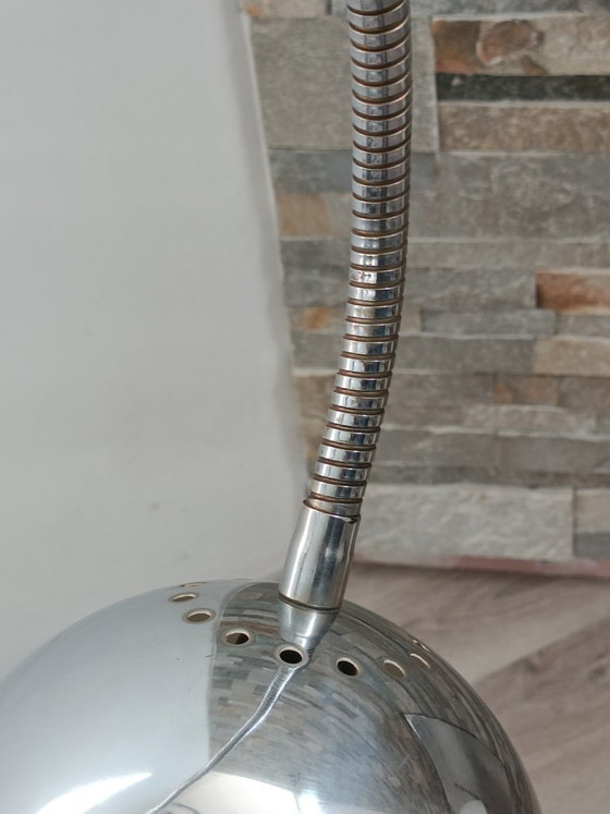 Lampada da terra Eyeballs di Goffredo Reggiani anni '70 – Lampade da terra, Metal, Chrome, Space Age (photo 13 of 17)