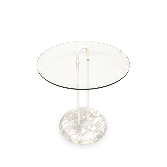 Image 1 of Cattelan Italia | Vico Magistretti | Tavolino Otello | Bicchiere in marmo vintage