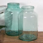 Große antike Flaschen (ca. 1920). 2er-Set #40 – Gläser & Karaffe, Glass (photo 6 of 10)