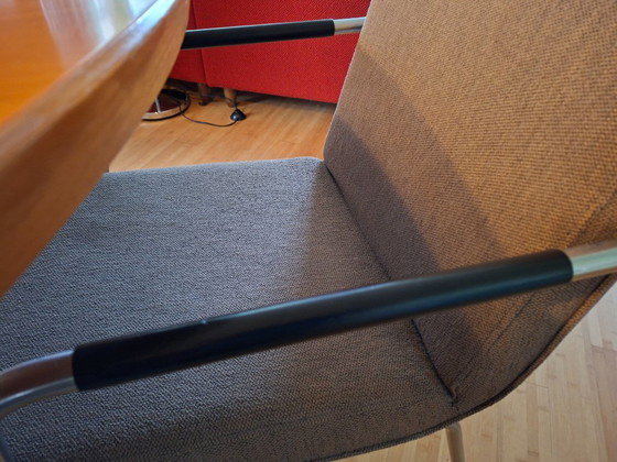 6 Gelderland Zoom 925 stoelen Paul Young voor Gelderland – Eetkamerstoelen, Chrome (photo 3 of 8)