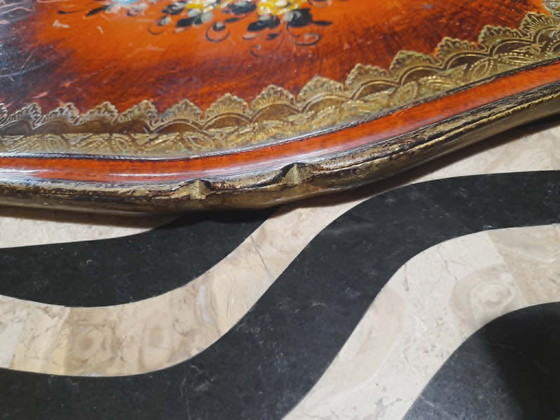 Image 1 of vintage Florentine tray