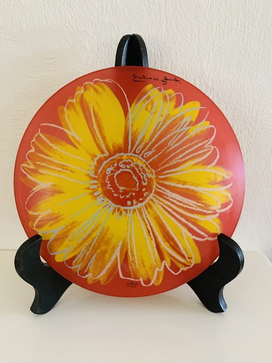 Image 1 of Vintage, Andy Warhol, Rosenthal Studio-Line, Daisy Plate