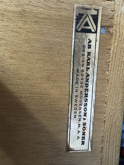 Vintage Öresund bookcase – Børge Mogensen for Karl Andersson (1960)