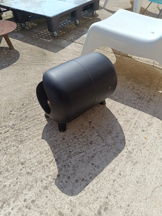 Image 1 of Chimenea reciclada "STYLIFED" - Botella de gas de 13 kg transformada