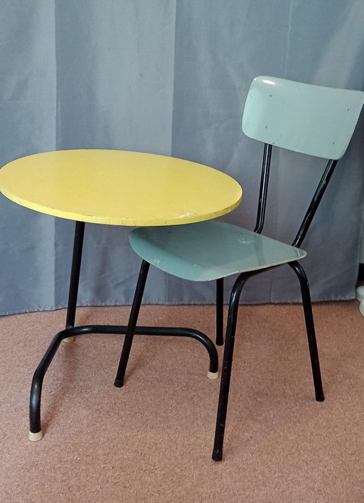 Kuperus Vintage Tisch mit Stuhl