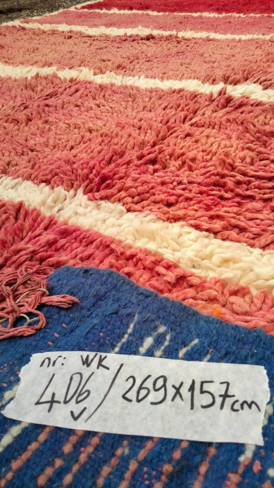 Image 1 of Handgeknoopt Berber kleed wol 269x157cm