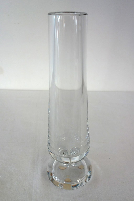 Vase soliflore cristal Baccarat H 29cm