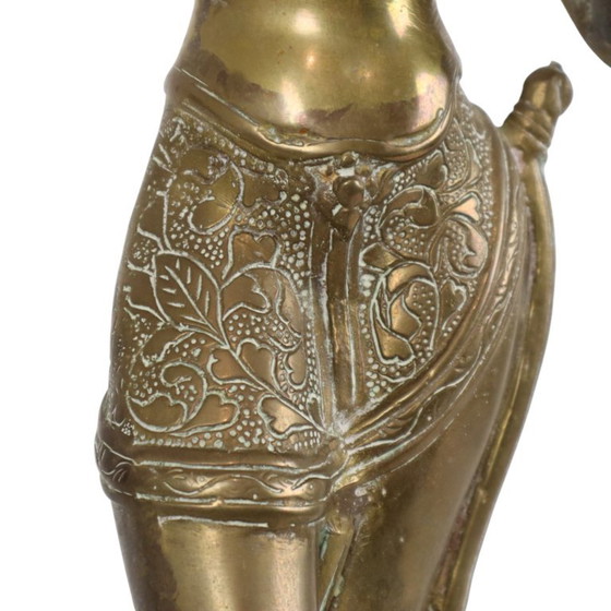 Grande statua di Mayadevi in ​​ottone, Madre di Buddha, 52 cm – Sculture, Brass (photo 13 of 14)