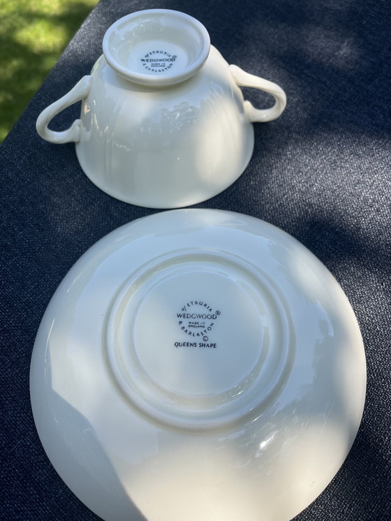Image 1 of Wedgewood servies Queens Shape