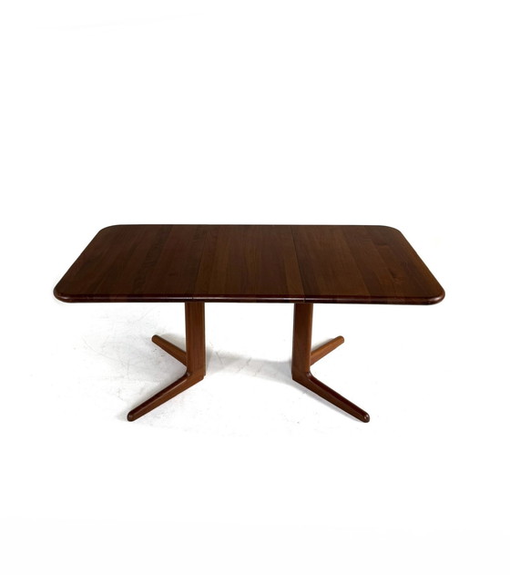 Image 1 of Table de salle à manger danoise extensible vintage, Korup Stolefabrik '60