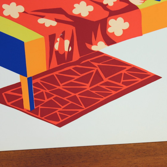 Image 1 of Vintage Czechoslovakian Pop Art Style Wall Panel (1960s)