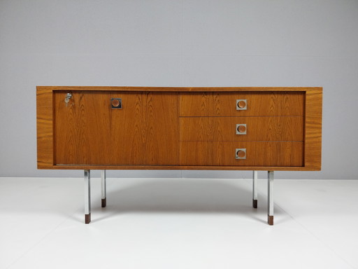 Vintage Teak Dressoir van Alfred Hendrickx voor Belform, Jaren 60