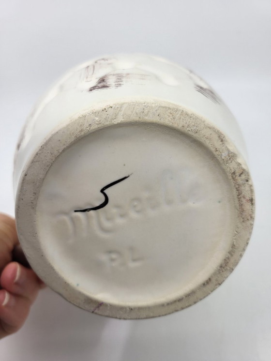 Image 1 of Laval Mireille ceramic pitcher, vintage France