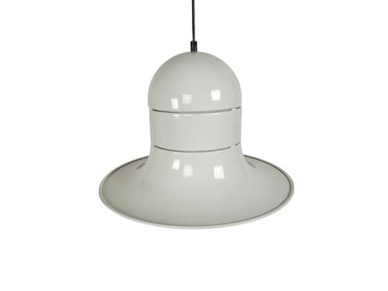 Image 1 of Boulanger S.A. -  Space Age - hanglamp - wit gelakt -  Made in Belgium - 60;s