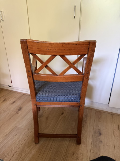 4 x Schuitema Jugenstil eetkamerstoelen