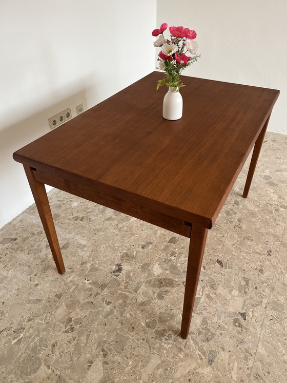 Image 1 of Table de salle à manger vintage Wiesner Hager