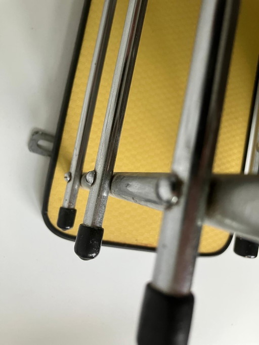 Jaren 50 kapstok met hoedenplank 