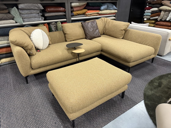 Image 1 of Label van den Berg Canapé d'angle Ginny Ocre Jaune